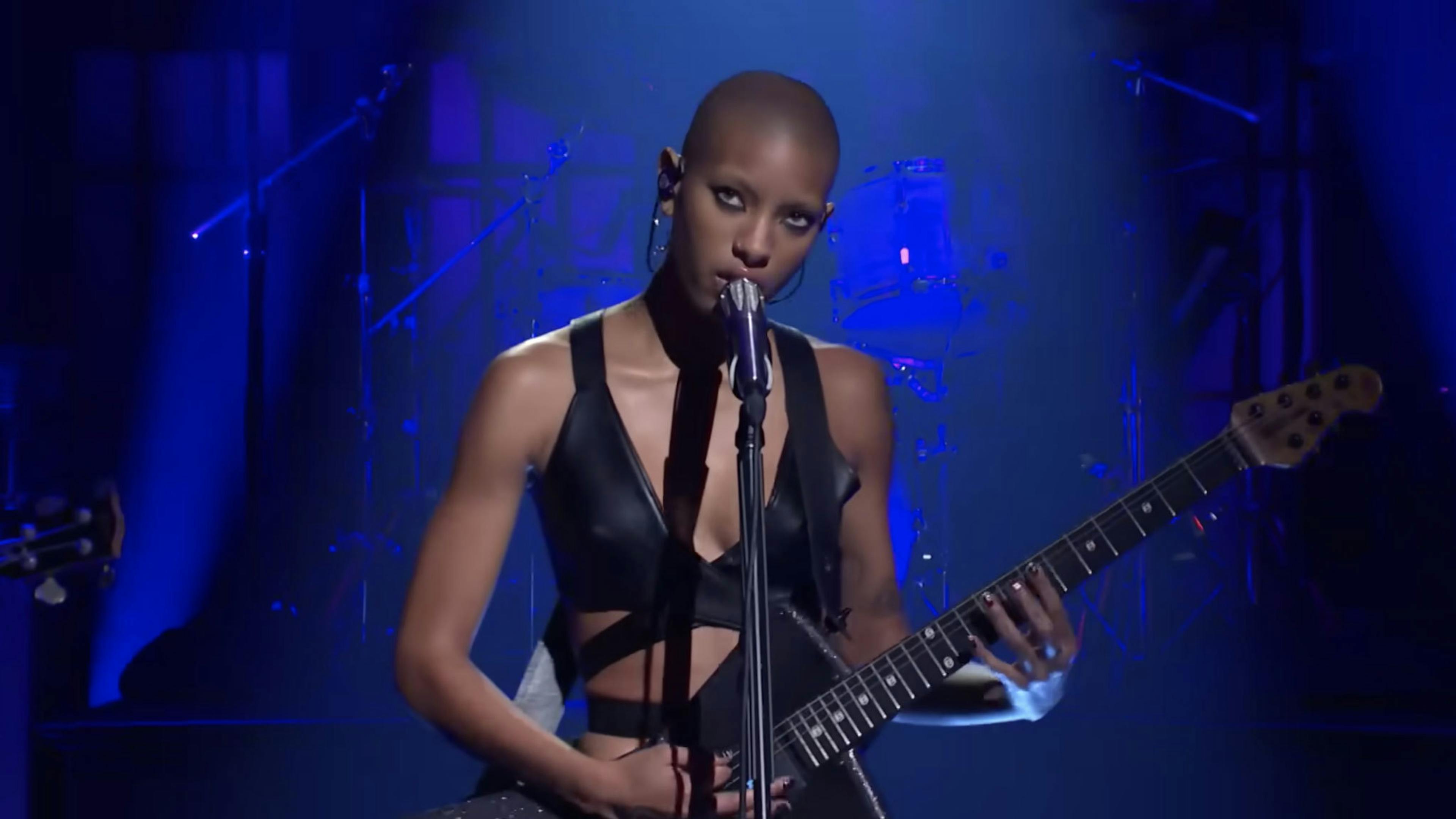 WILLOW smashes it (literally) with heavy SNL performance